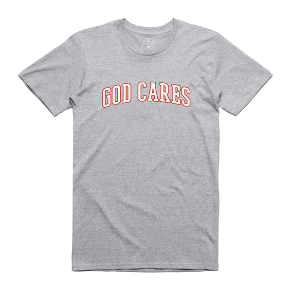 God Cares Valor Orange Outline T-Shirt