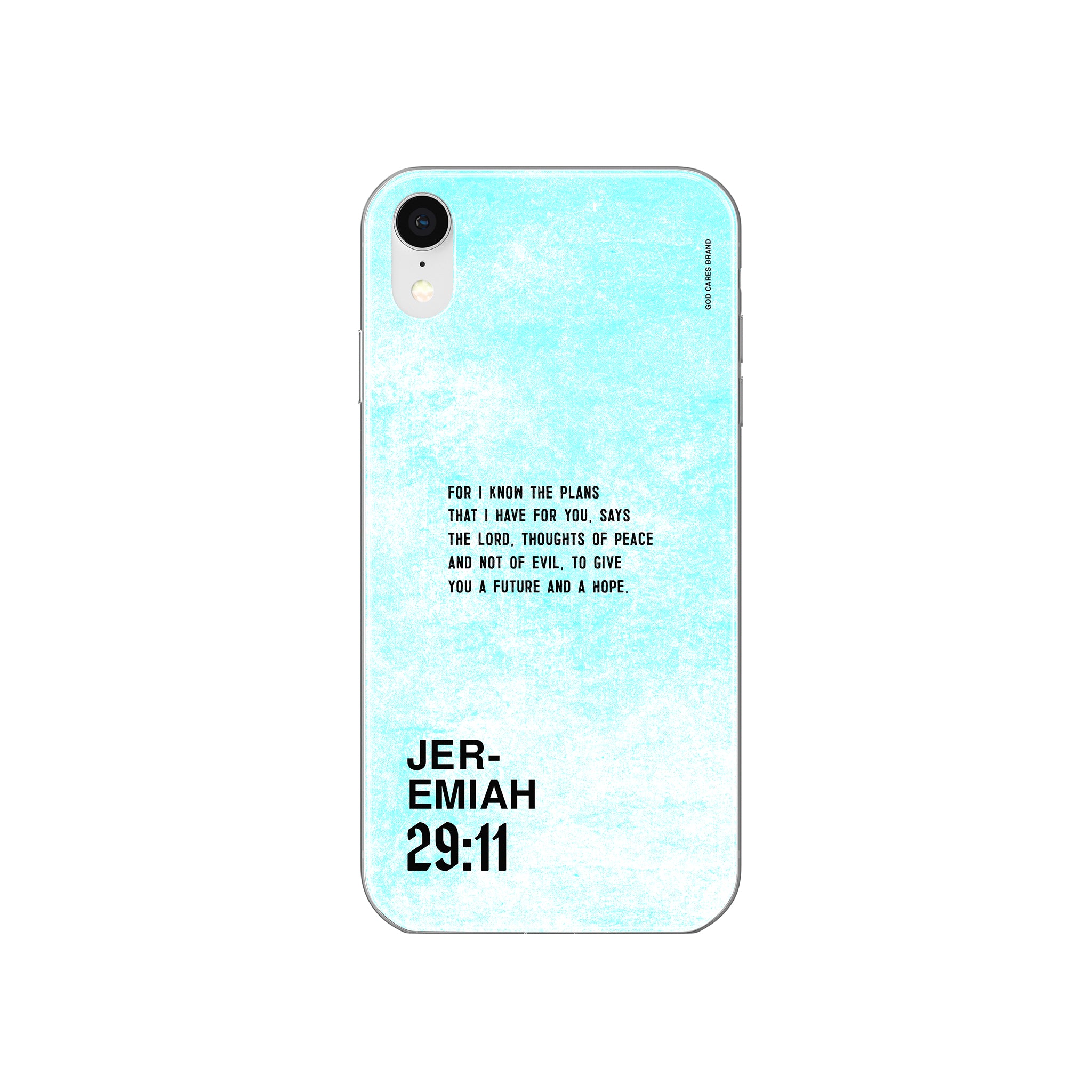 Jeremiah 29:11 iPhone Case Sky Blue