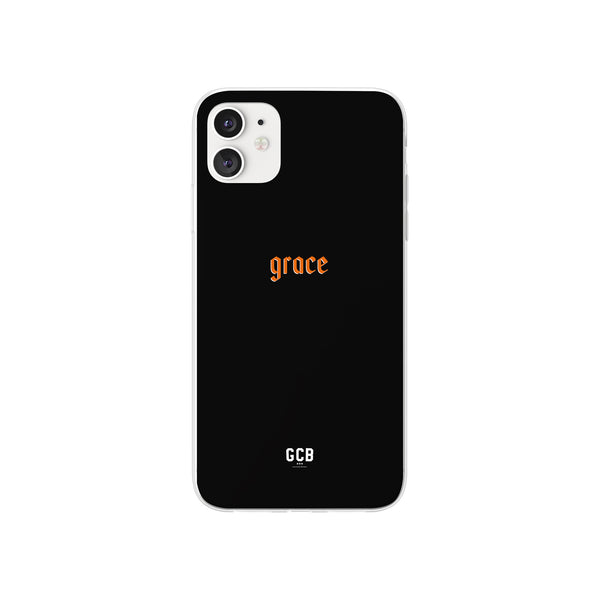 Grace iPhone Case Black