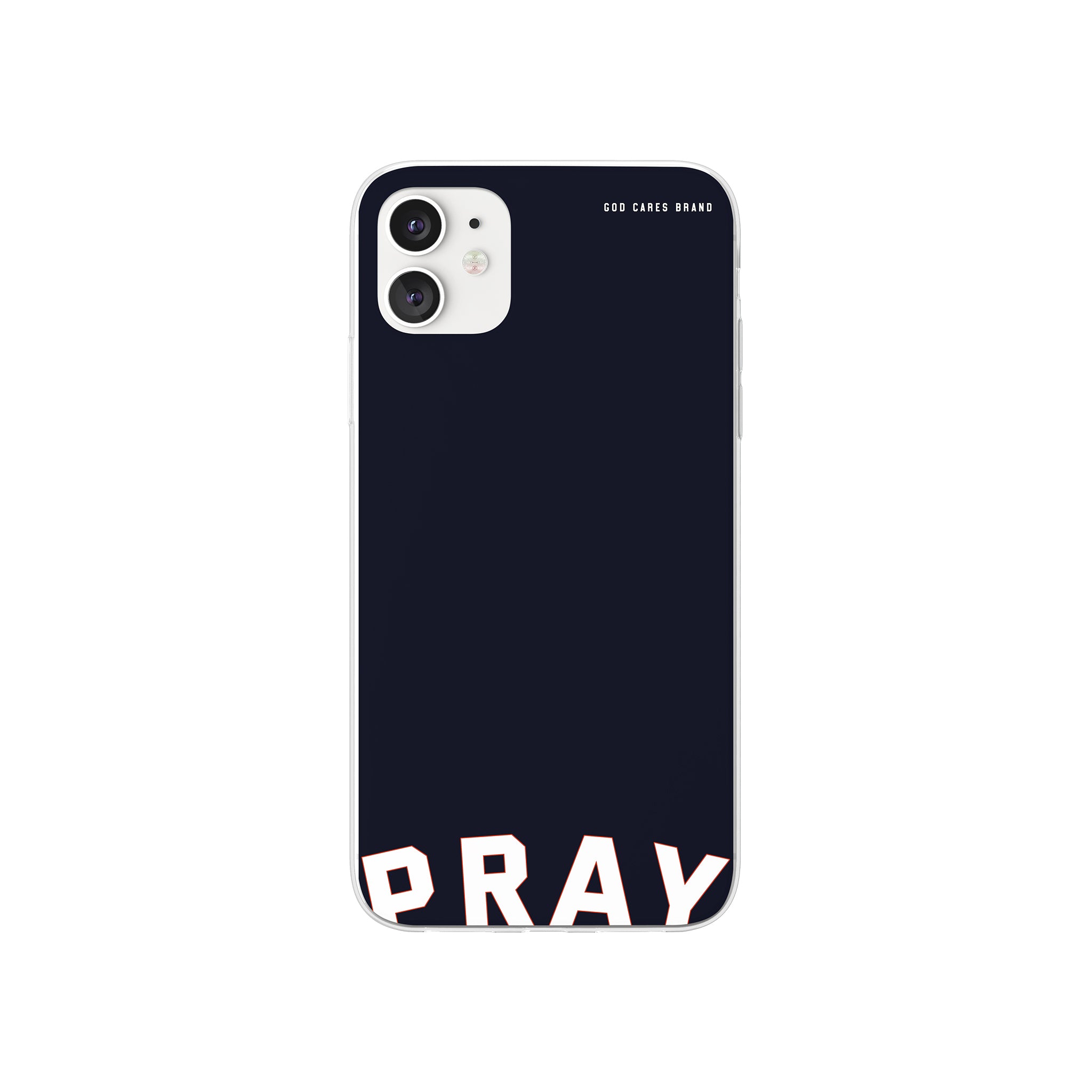 Pray iPhone Case Midnight Blue